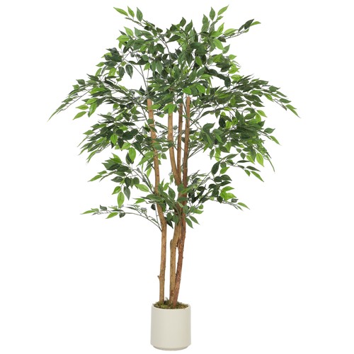 Homcom pianta finta baniano - homcom,