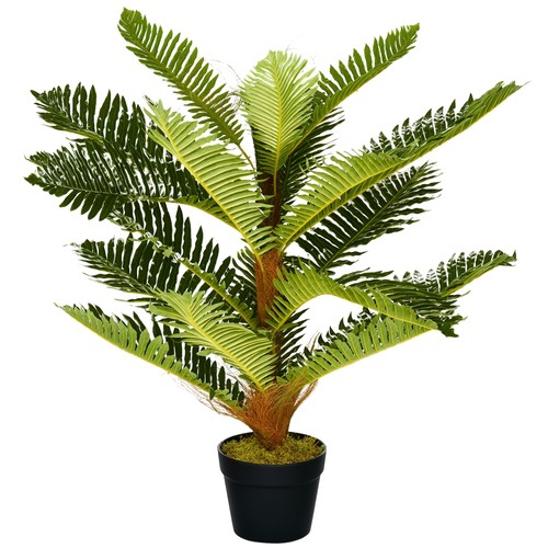Homcom pianta finta palma - homcom,