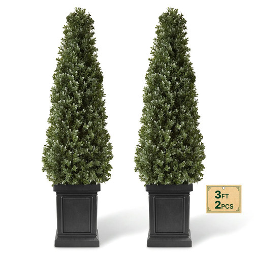 Set alberi finti bosso 121 - 2, 121,9